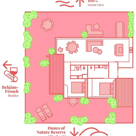 Appartamento The Pink Penthouse